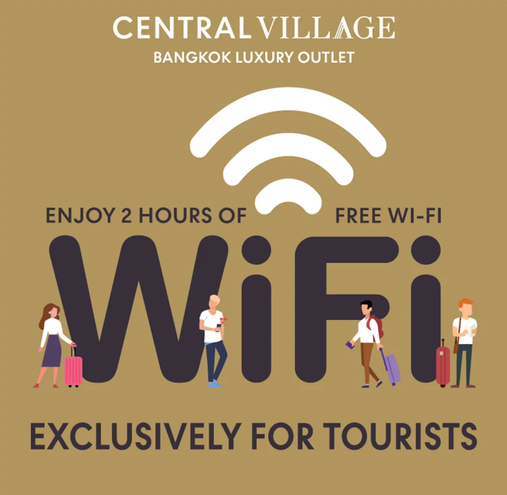 Enjoy 2 Hours of Free Wi-Fi Exclusively for Tourists