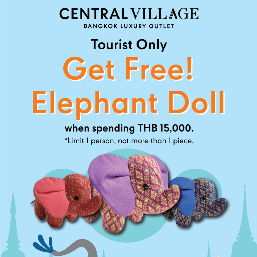 GET FREE! Elephant Doll